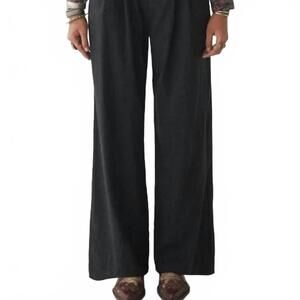 NEW MAISON HOTEL marlon luxurious drape wide leg pants in ash grey